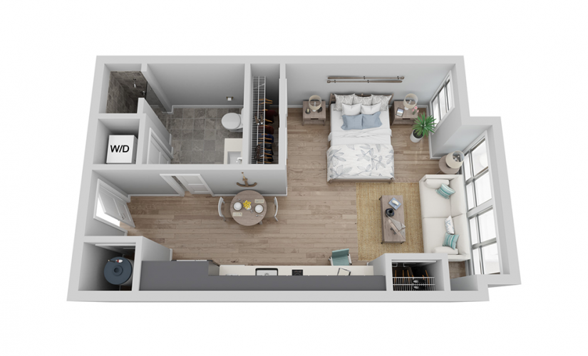 Floorplans | Carolina Square Apartments in Chapel Hill, NC