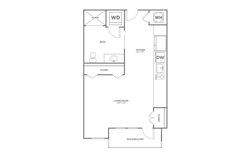  1 bedroom apartments for rent
