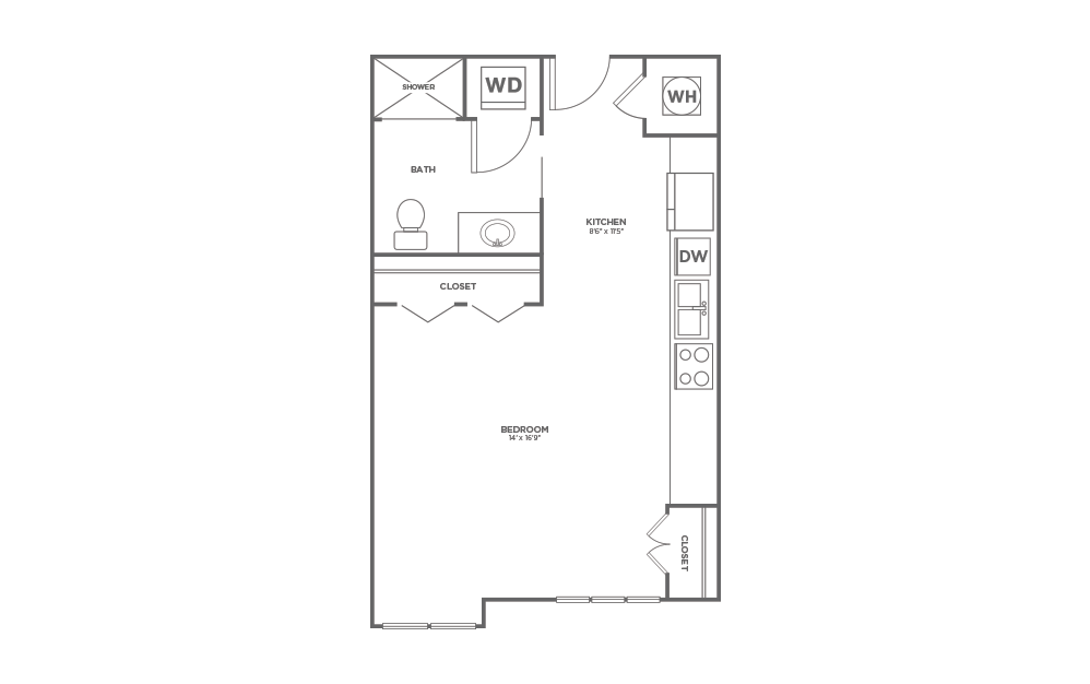 1 bedroom apartments for rent